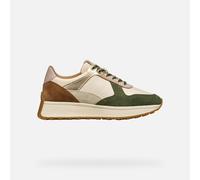 GEOX Schuhe Amabel Dame Hellbeige/off-white 35