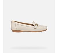 Geox - Slipper D ANNYTAH MOC B - Weiß - Größe 36