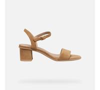 GEOX WOMAN D AURELY 50 B SANDALS COGNAC 41_EU