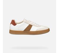 GEOX Schuhe Baltmoore Herr Weiß/ziegelrot 43