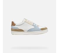 GEOX Schuhe Blomiee Dame Weiß/helles Azurblau 36