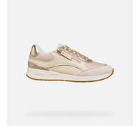 GEOX Schuhe Bulmya Dame Off-white/hellgold 35