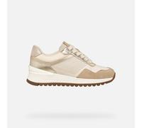 GEOX Schuhe Desya Dame Off-white/hellgold 35