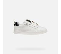Geox J ECLYPER A Mädchen Sneaker, weiß, größe 28