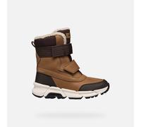 Geox JUNIOR J FLEXYPER PLUS BOY SNOWBOOTS TOBACCO/COFFEE 31_EU
