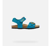 GEOX Schuhe Ghita Junge Azurblau/orange 32