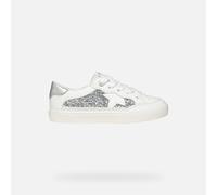 GEOX Schuhe Gisli Mädchen Weiß/hellsilber 30