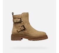 GEOX WOMAN D IRIDEA ANKLE BOOTS DK SAND 36_EU