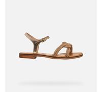 GEOX Schuhe Maddalusia C Dame Champagne/hellgold 38