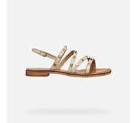 GEOX Schuhe Maddalusia C Dame Off-white 35