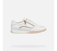 GEOX Schuhe Maryemy Dame Weiß/hellgold 36