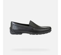 Geox Herren U Moner W 2fit Mokassins, Schwarz, 43.5 EU