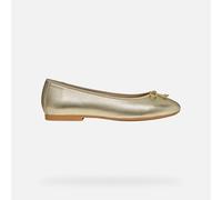GEOX Schuhe New Palmaria Dame Hellgold/off-white 38