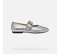 GEOX Schuhe New Palmaria Dame Silber 40