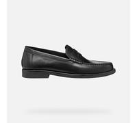 Geox Herren U RECANATI D Loafer, Black, 42.5 EU