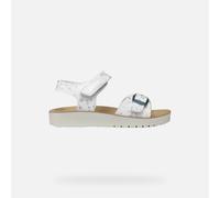 GEOX Schuhe Sandal Costarei Mädchen Weiß 24