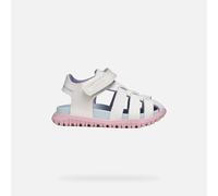 GEOX Schuhe Sandal Fusbetto Baby Weiß/rosa 26