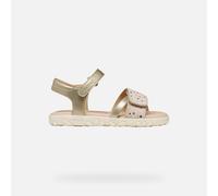 GEOX Schuhe Sandal Haiti Mädchen Hellgold 33