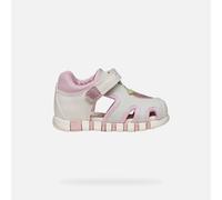 GEOX Schuhe Sandal Iupidoo Baby Mädchen Weiß/rosa 18