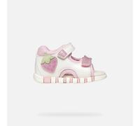 GEOX Schuhe Sandal Iupidoo Baby Mädchen Weiß/rosa 26