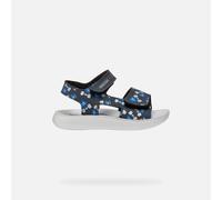 Geox B LIGHTFLOPPY Sandal, Navy/Royal, 27 EU