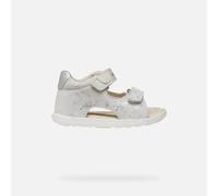 GEOX Schuhe Sandal Macchia Baby Mädchen Off-white/silber 19