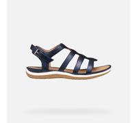 GEOX Schuhe Sandal Vega Dame Dunkles Jeansblau 40