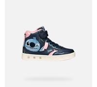 Geox Junior J Skylin Girl Sneakers Navy, Pink 29 EU