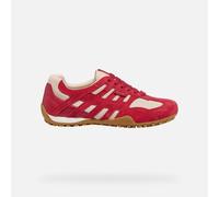 GEOX Schuhe Snake Original Dame Rot/off-white 36