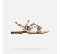 Geox Sozy S Sandals Silber EU 38 1/2 Frau (Herstellerartikelnummer: D25LXX0CFZ0-C6008-38.5)