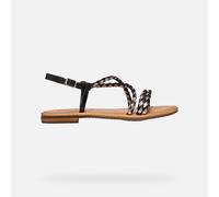 GEOX Schuhe Sozy S Dame Schwarz/beige 38,5