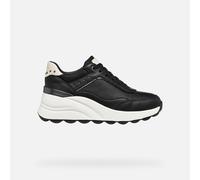 GEOX Schuhe Spherica Ec13 Dame Schwarz/off-white 35