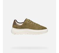 Geox Damen D SPHERICA EC4.1 Sneaker, Green, 41 EU