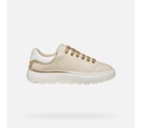 GEOX Schuhe Spherica Ec4.1 Dame Off-white/hellgold 40