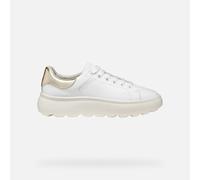 GEOX Schuhe Spherica Ec4.1 Dame Weiß/hellgold 39
