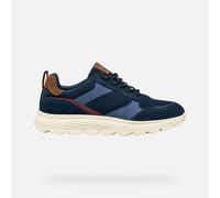 Geox Herren U SPHERICA Sneaker, Blue, 42 EU