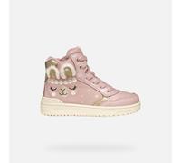 Geox JUNIOR J WASHIBA Girl Sneakers Old Rose/Platinum 34_EU