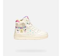 GEOX Schuhe Washiba Mädchen Hellelfenbein/mehrfarbig 30