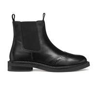 Geox Damen Stiefelette D Serilda Leder/Textil Schwarz Größe 39