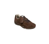 Geox Snake Herren Leder Sneaker U66NVA 022BC C6006 Schnürschuh Dunkelbraun