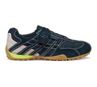 Geox Sneaker für Herren SNAKE ORIGINAL A U55MNA 02214C4002 dunkelblau/neongrün Größe 47