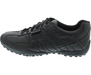 Geox Snake Original sportlicher Schnürer Schwarz - Schwarz / 46