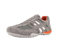 Geox SNAKE U4207L 02214C1L9A hell-grau - sportliche Slipper für Herren - Größe 47