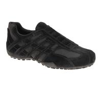 Geox Slipper U Snake U56MNB Herren Schwarz Nubuk/Velours Größe 39
