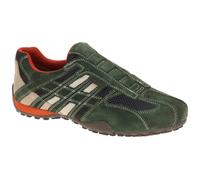 Geox SNAKE U4207L 02214C1300 grau - sportliche Slipper für Herren - Größe 46