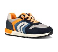Geox Sneaker ALBEN, Rauleder, Blau, Kinder EU 31