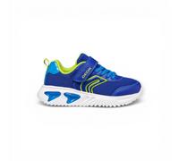 Sneaker GEOX "Geox Sneaker Lederimitat/Textil", Damen, Gr. 35, royal, Lederimitat, Textil, Schuhe Sneaker (73468518-35) royal