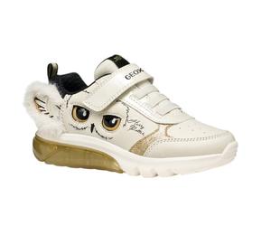 Geox Sneaker Ciberdron Harry-Potter - pearlweiss/natur Kleinkinder Mädchen, Größe Euro (US) 30 (12)
