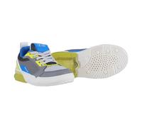 Geox Sneaker Grayjay grau/lime/weiss Kinder, Größe Euro (US) 34 (3)