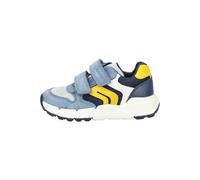 Geox Sneaker Leder Blau/Gelb - 21